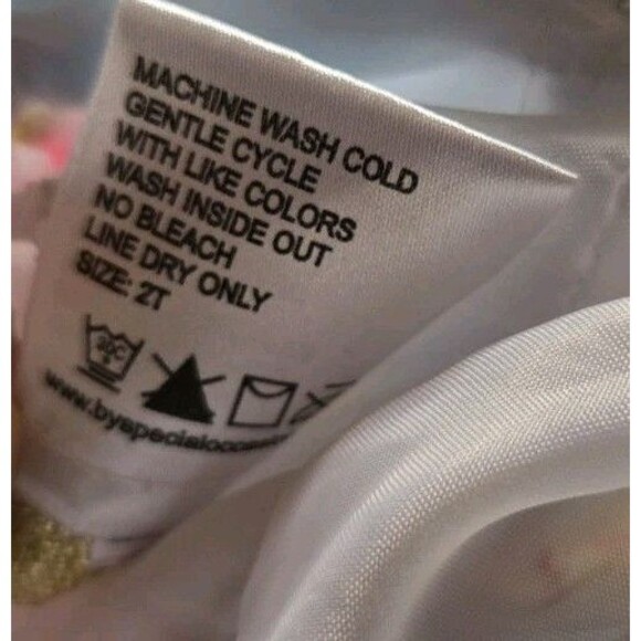 American Princess Bubble Dress Size 2T Spring Flowers Easter Sunday SO Pretty! - Picture 11 of 11